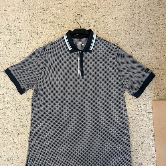 Sligo men’s L golf shirt EUC super fun- hard to picture pattern is blurry- nice! - Picture 4 of 14